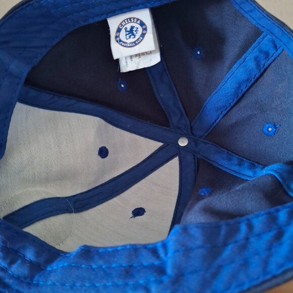 Vintage Blue Chelsea Football Club Baseball Cap - 57cm - Adjustable Fan Hat - Picture 4 of 5